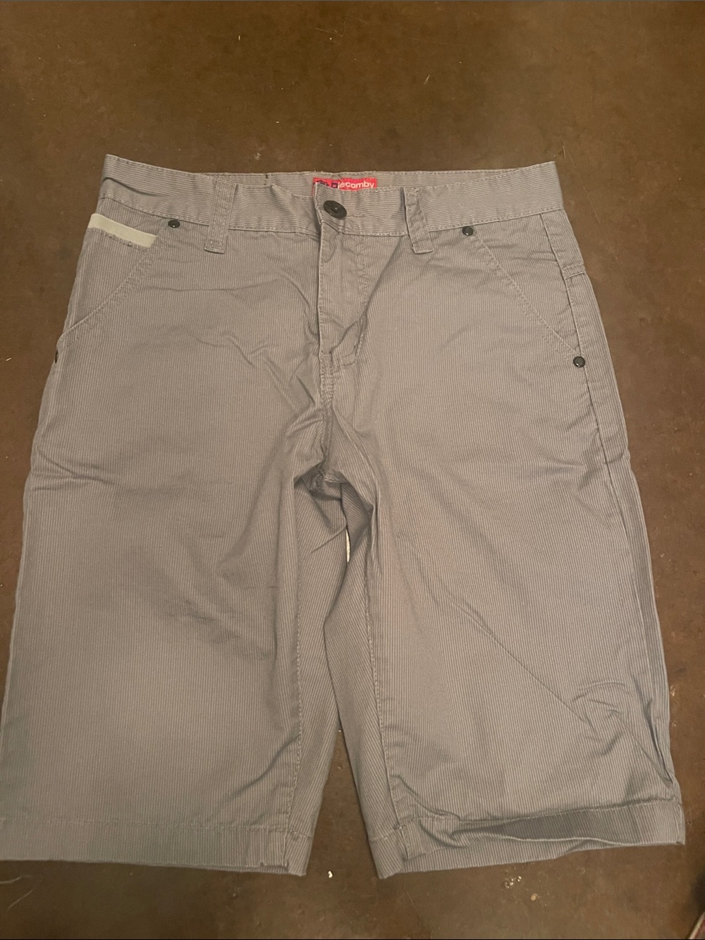 Gray Casual Men's Shorts